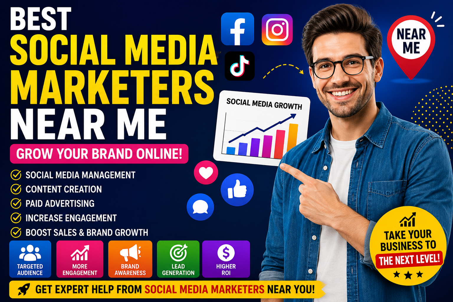 social media marketers near me